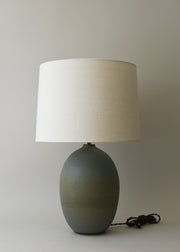Large Oval Lamp in Agate - Victoria Morris